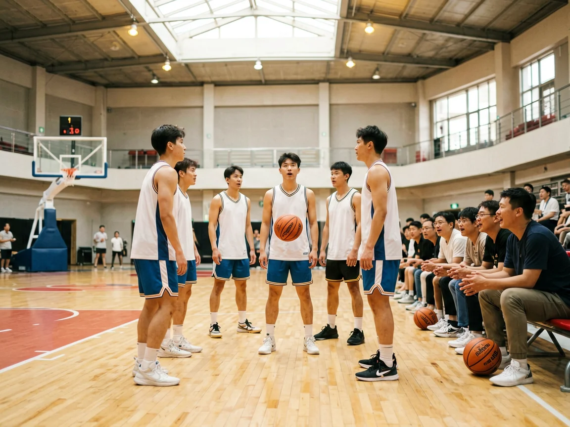 体育赛场准备，GH